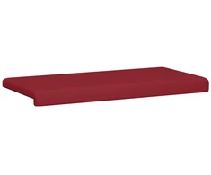 Suoliuko pagalvė Dirbtinė oda Vyno raudona Gylis 35 cm