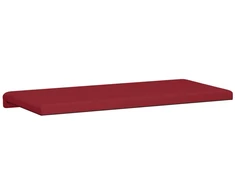 Suoliuko pagalvė Dirbtinė oda Vyno raudona Gylis 35 cm