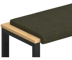 Suoliuko pagalvė Dirbtinė zomša Armijos Žalia Gylis 35 cm