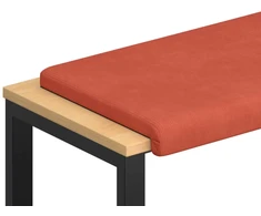 Suoliuko pagalvė mančester Raudona oranžinė Gylis 35 cm