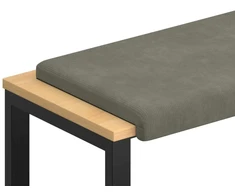Suoliuko pagalvė mančester Šviesiai pilka Gylis 35 cm