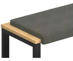 Suoliuko pagalvė mančester Šviesiai pilka Gylis 35 cm