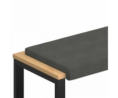 Suoliuko pagalvė mančester Tamsiai pilka Gylis 35 cm