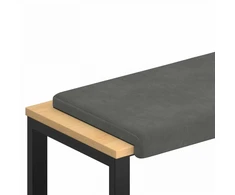 Suoliuko pagalvė mančester Tamsiai pilka Gylis 35 cm