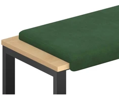 Suoliuko pagalvė mančester Tamsiai žalia Gylis 35 cm