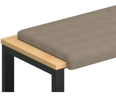 Suoliuko pagalvė Mikropluoštas Taupe Gylis 35 cm