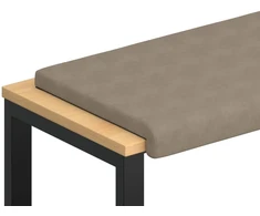 Suoliuko pagalvė Mikropluoštas Taupe Gylis 35 cm