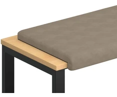 Suoliuko pagalvė Mikropluoštas Taupe Gylis 35 cm