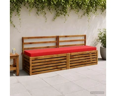 Suoliuko pagalvė SOEST 100% poliesteris Raudona 170 x 40 x 8 cm