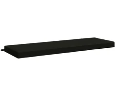Suoliuko pagalvė SOEST 100% poliesteris Juoda 150 x 50 x 8 cm
