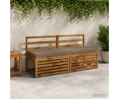 Suoliuko pagalvė SOEST 100% poliesteris Taupe 150 x 50 x 8 cm