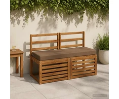 Suoliuko pagalvė SOEST 100% poliesteris Taupe 110 x 40 x 8 cm