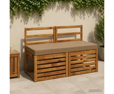 Suoliuko pagalvė SOEST 100% poliesteris Taupe 120 x 50 x 8 cm