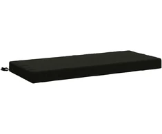 Suoliuko pagalvė SOEST 100% poliesteris Juoda 120 x 50 x 8 cm