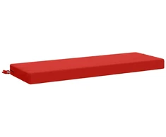 Suoliuko pagalvė SOEST 100% poliesteris Raudona 100 x 40 x 8 cm