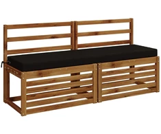 Suoliuko pagalvė SOEST 100% poliesteris Juoda 150 x 40 x 8 cm