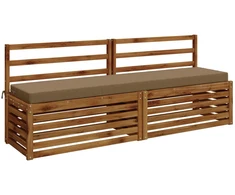 Suoliuko pagalvė SOEST 100% poliesteris Taupe 170 x 40 x 8 cm