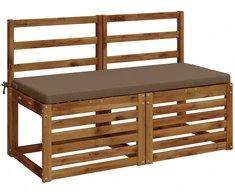 Suoliuko pagalvė SOEST 100% poliesteris Taupe 110 x 50 x 5 cm