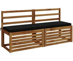 Suoliuko pagalvė SOEST 100% poliesteris Juoda 150 x 40 x 5 cm