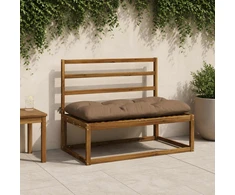 Suoliuko pagalvė VIANEN 100% poliesteris Taupe 100 x 60 x 12 cm