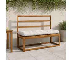 Suoliuko pagalvė VIANEN 100% poliesteris Balta 120 x 40 x 12 cm