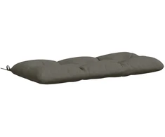 Suoliuko pagalvė VIANEN 100% poliesteris Pilka 120 x 50 x 12 cm