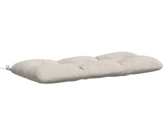 Suoliuko pagalvė VIANEN 100% poliesteris Balta 120 x 50 x 12 cm