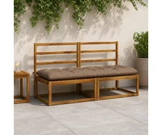 Suoliuko pagalvė VIANEN 100% poliesteris Taupe 170 x 60 x 12 cm