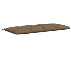 Suoliuko pagalvė VIANEN 100% poliesteris Taupe 150 x 60 x 12 cm