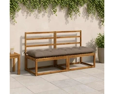 Suoliuko pagalvė VIANEN 100% poliesteris Taupe 180 x 50 x 12 cm