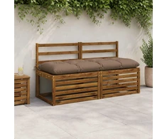 Suoliuko pagalvė VIANEN 100% poliesteris Taupe 150 x 50 x 12 cm
