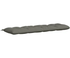 Suoliuko pagalvė VIANEN 100% poliesteris Pilka 170 x 50 x 12 cm