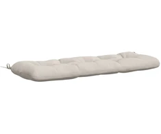 Suoliuko pagalvė VIANEN 100% poliesteris Balta 100 x 40 x 12 cm