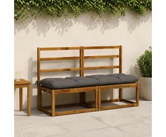 Suoliuko pagalvė VIANEN 100% poliesteris Pilka 150 x 40 x 12 cm