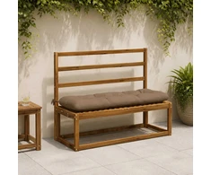 Suoliuko pagalvė VIANEN 100% poliesteris Taupe 100 x 40 x 12 cm