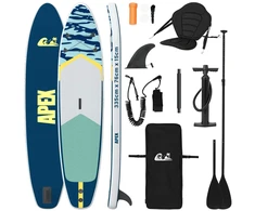 SUP lenta su sėdyne 2-in-1 APEX 335 x 76 x 15 cm Mėlyna skirta