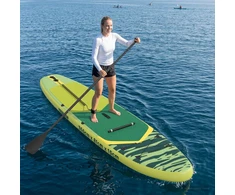 SUP lenta su sėdyne 2-in-1 POSEIDON 366 x 81 x 15 cm Žalia