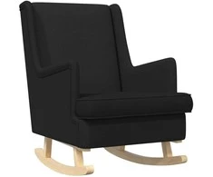 Supamasis krėslas Juodas 62 x 80 x 85 cm audinys