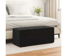 Sūpynes Juoda 101 x 41 x 40 cm Velvetas ir Inžinerinė Medis