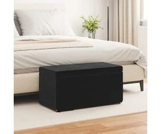 Sūpynes Juoda 81 x 41 x 40 cm Velvetas ir Inžinerinė Medis