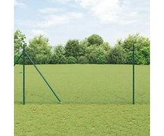 Suvirintas vielinis tvoras su smailiais galais Plienas ir PVC