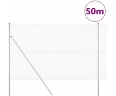 Lauko suvirinta vielinė tvora su tvirtinimu į žemę 50 x 1,5 m