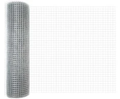 Suvirinto vielos tvoros 2500 x 60 cm Sidabro
