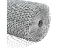 Suvirinto vielos tvoros 1000 x 60 cm Sidabro