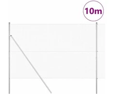 Lauko suvirinta vielinė tvora su tvirtinimu į žemę 10 x 1,6 m