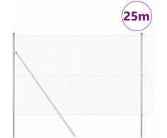 Lauko suvirinta vielinė tvora su tvirtinimu į žemę 25 x 1,6 m