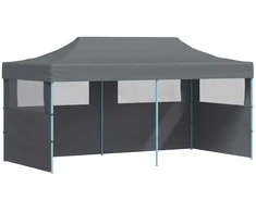 Šventės palapinė Antracitas 291 x 580 x 315 cm Oksfordo audinys