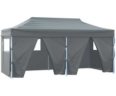 Šventės palapinė 291 x 580 x 315 cm Antracito Oksfordo audinys