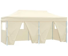 Šventės palapinė Kreminė 291 x 580 x 315 cm Oksfordo audinys