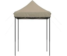 Šventės palapinė Taupe 200 x 200 x 306 cm Oksfordo audinys